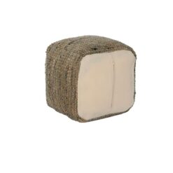 Alternative view of Pouf Poggiapiedi in Iuta SAVINO COLLECTION
