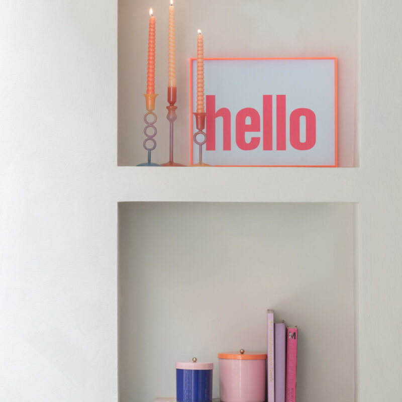 Alternative view of Quadro con Scritta Hello PRESENT TIME