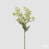 Euforbia artificiale EDG: infiorescenze verdi e bianche, foglie vellutate e stelo modellabile. Elegante, moderna e perfetta per composizioni botaniche.