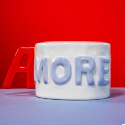 Alternative view of Tazza Colazione con Scritta Amore WD LIFESTYLE
