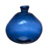 Vaso bolla blu in vetro Boutique Bastide: design moderno, forma morbida e colore intenso. Perfetto come oggetto decorativo o vaso per fiori.