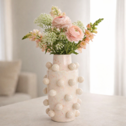 Alternative view of Vaso Bolle Scultoreo in Ceramica 36,5cm Light & Living