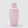 Vaso Bombato Rosa EDG in vetro: design morbido e lucido in rosa pastello per un complemento d’arredo elegante, luminoso e perfetto per ogni ambiente.