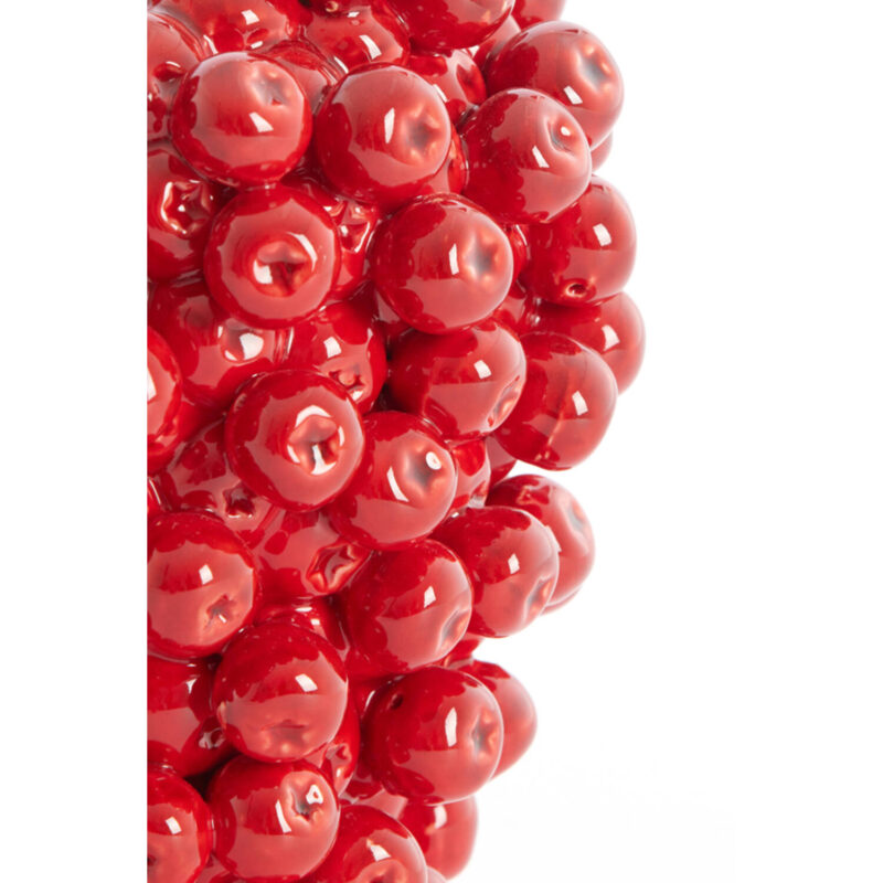 Vaso in Ceramica Frutti Rossi 22,5cm Light & Living - immagine 4