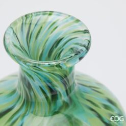 Alternative view of Vaso da Design Bottiglia Macula Verde 27cm EDG