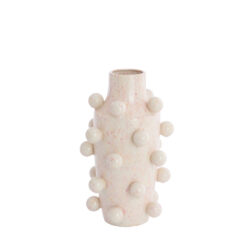 "Vaso a bolle in ceramica Light & Living: design scultoreo, texture moderna e stile elegante per decorare ogni ambiente."