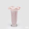 Vaso Fiore Campanula Rosa EDG: vetro artistico, design floreale e tonalità delicate per decorare la casa con eleganza, luce e stile contemporaneo.