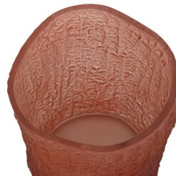 Alternative view of Vaso in Vetro Opaco Terracotta 31,5cm SAVINO COLLECTION