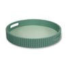 Vassoio verde in MDF WD Lifestyle. Moderno, resistente e pratico, ideale per servire colazioni, aperitivi e decorare la casa con un tocco naturale.
