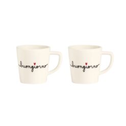 Alternative view of Set 2 Tazzine Caffè "Buongiorno" SIMPLE DAY