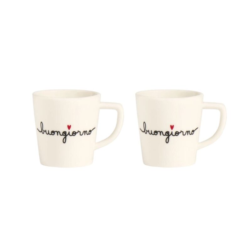 Alternative view of Set 2 Tazzine Caffè "Buongiorno" SIMPLE DAY