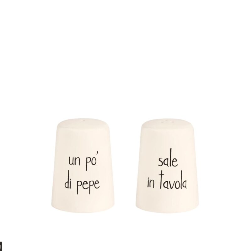 Alternative view of Set Sale e Pepe “Sale in tavola Metti un po’ di pepe” SIMPLE DAY