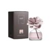 Diffusore Camelia MUHÀ 200 ml Neroli e Patchouli: fiore in legno, profumazione intensa e sensuale, ideale per ambienti piccoli e medi.