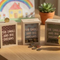 Alternative view of Salvadanaio in Legno "For Small And Big Dreams" SAVINO COLLECTION