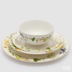 Alternative view of Servizio di Piatti Fiori 24pz EDG