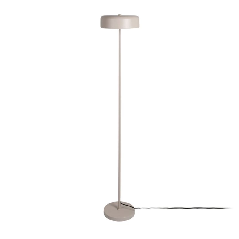 Lampada da terra in metallo beige 140cm Present Time: elegante e stabile. Luce calda e diffusa, materiali premium, design versatile. Ordina ora.