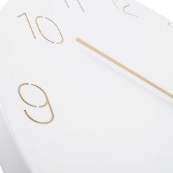 Alternative view of Orologio Charm Bianco Oro 40cm PRESENT TIME