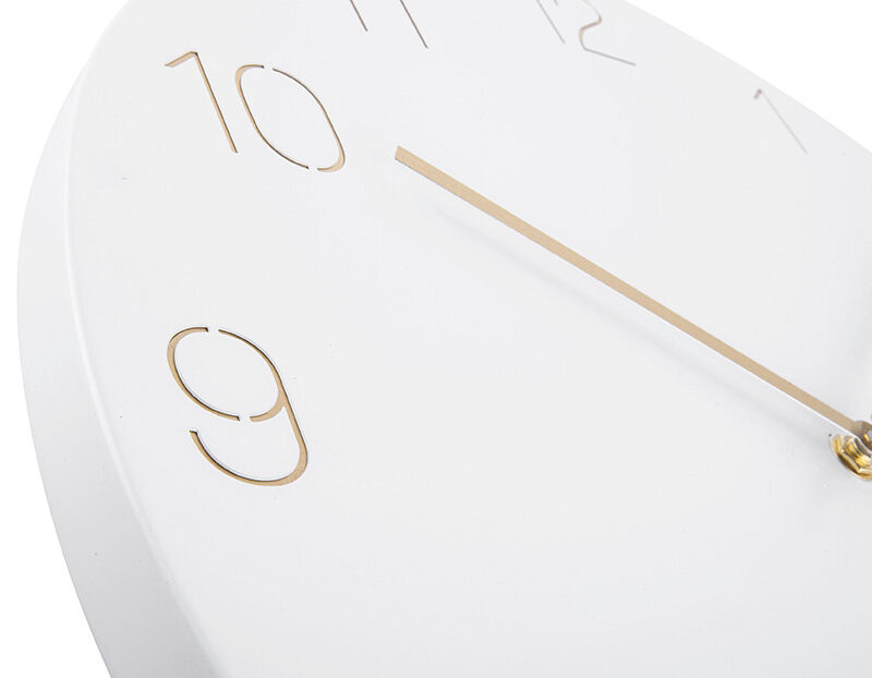 Alternative view of Orologio Charm Bianco Oro 40cm PRESENT TIME
