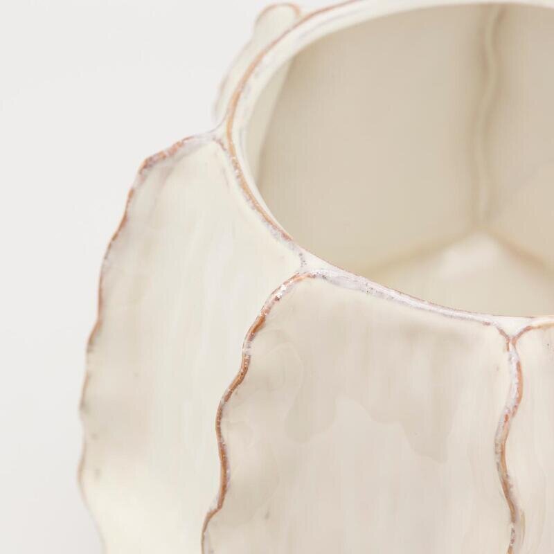 Alternative view of EDG Vaso Chakra Incavo H23,5 cm in Ceramica