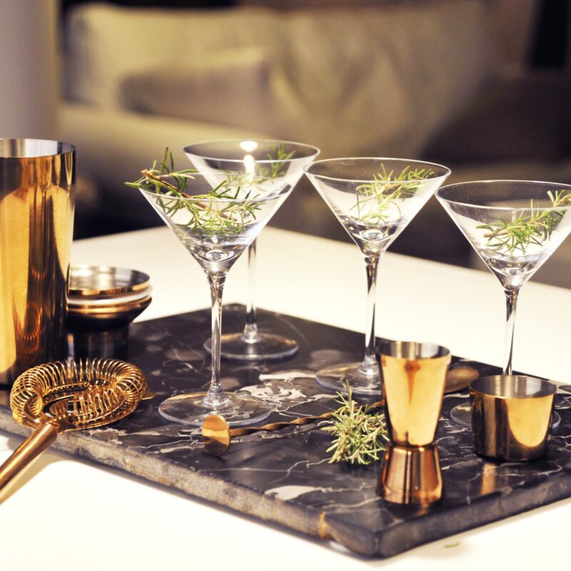 Alternative view of WD Lifestyle Set Cocktail Barman in Acciaio Inox Colore Rose Gold