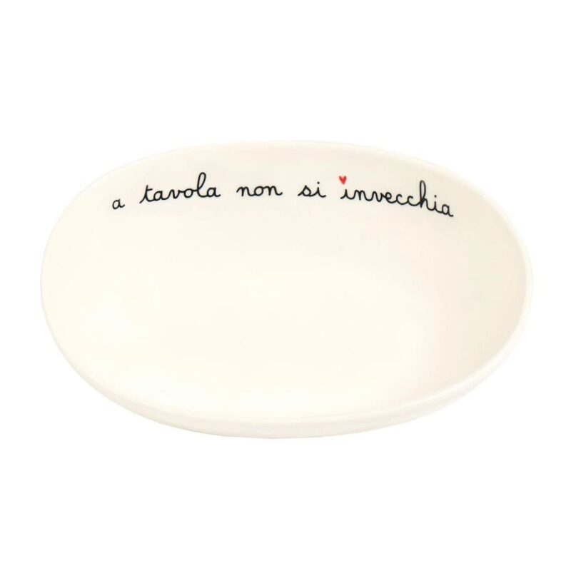 Alternative view of SIMPLE DAY Ciotola in Gres "A Tavola Non Si Invecchia"