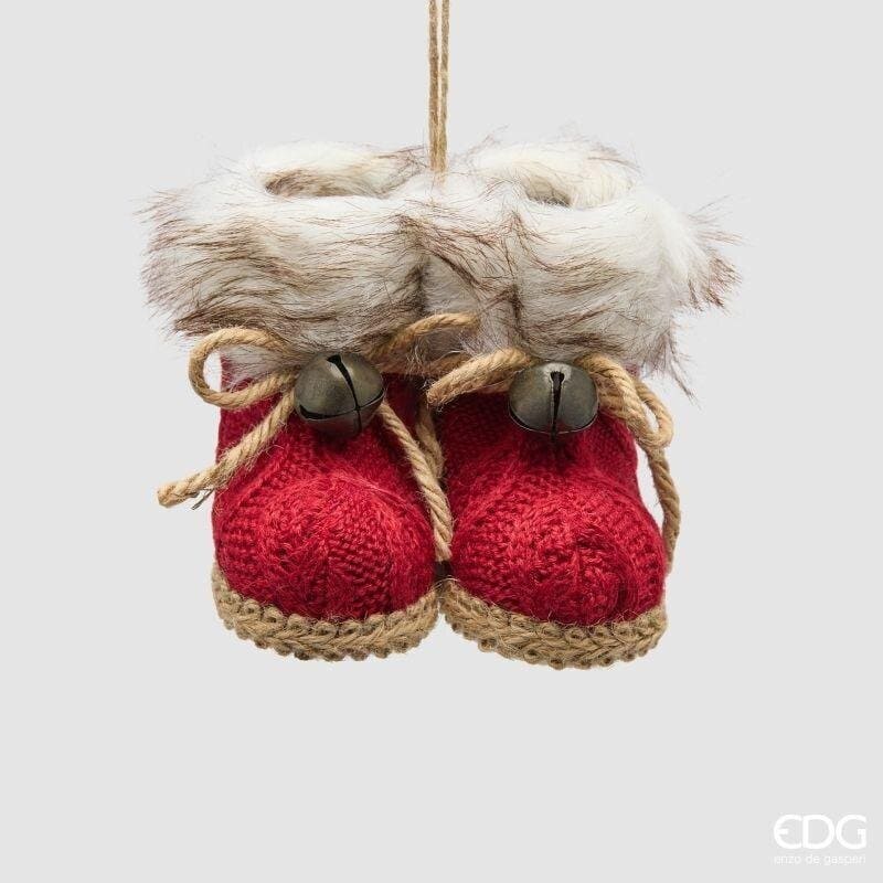 Alternative view of EDG Pallina di Natale Stivaletto Rosso 8 cm