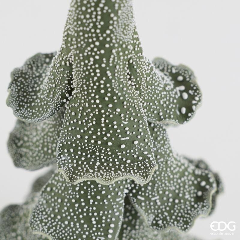 Alternative view of EDG Albero di Natale Verde in Ceramica Effetto Zucchero 35 cm