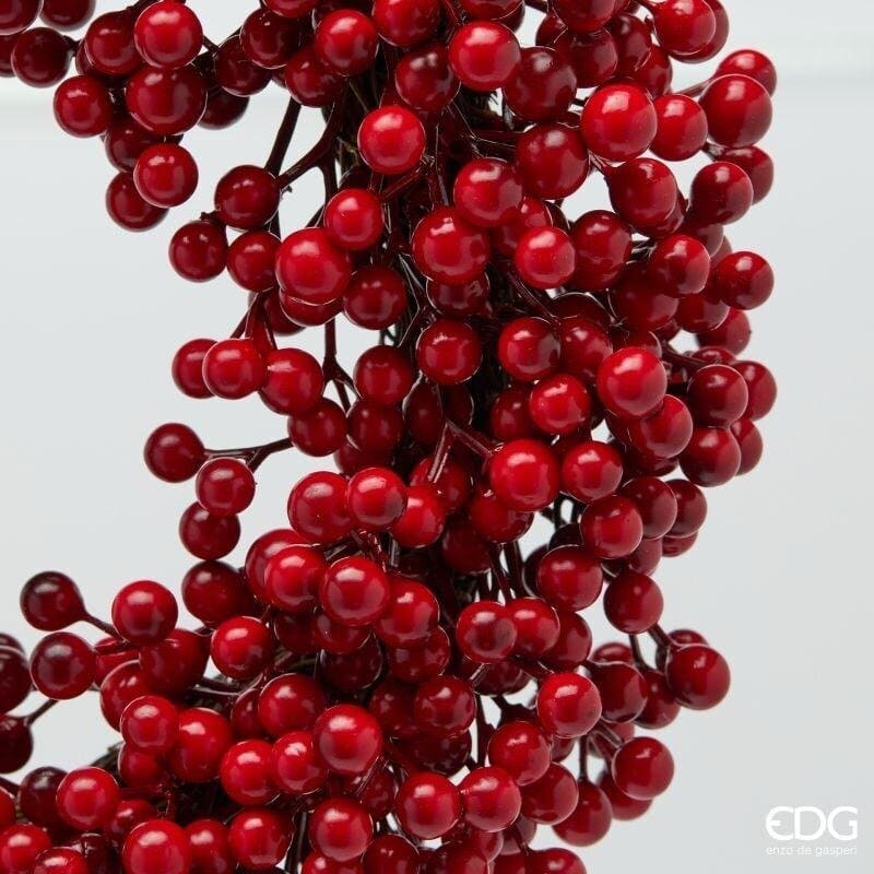 Alternative view of EDG Ghirlanda di Bacche Rosse 30 cm
