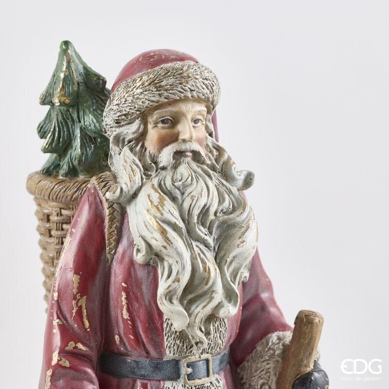 Alternative view of EDG Babbo Natale Vintage con Bastone ed Alberello 37 cm