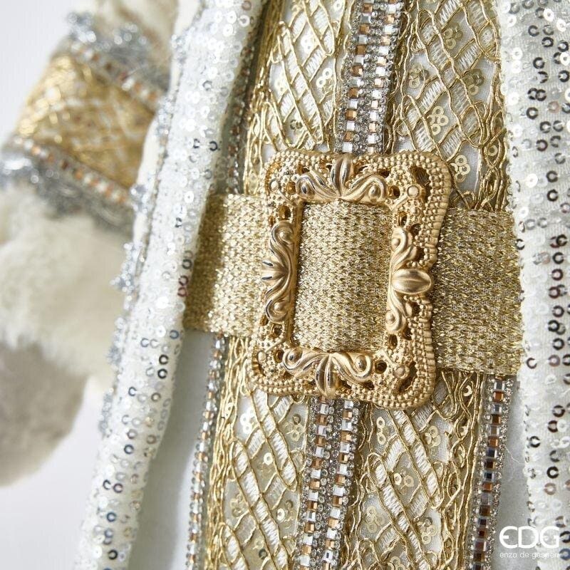 Alternative view of EDG Babbo Natale Decorativo Bianco e Argento 61 cm