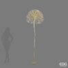Tarassaco luminoso EDG altezza 240 cm con 1200 microled oro. Spettacolare piantana decorativa da terra a soffione. Acquista su Savino Arte e Design!
