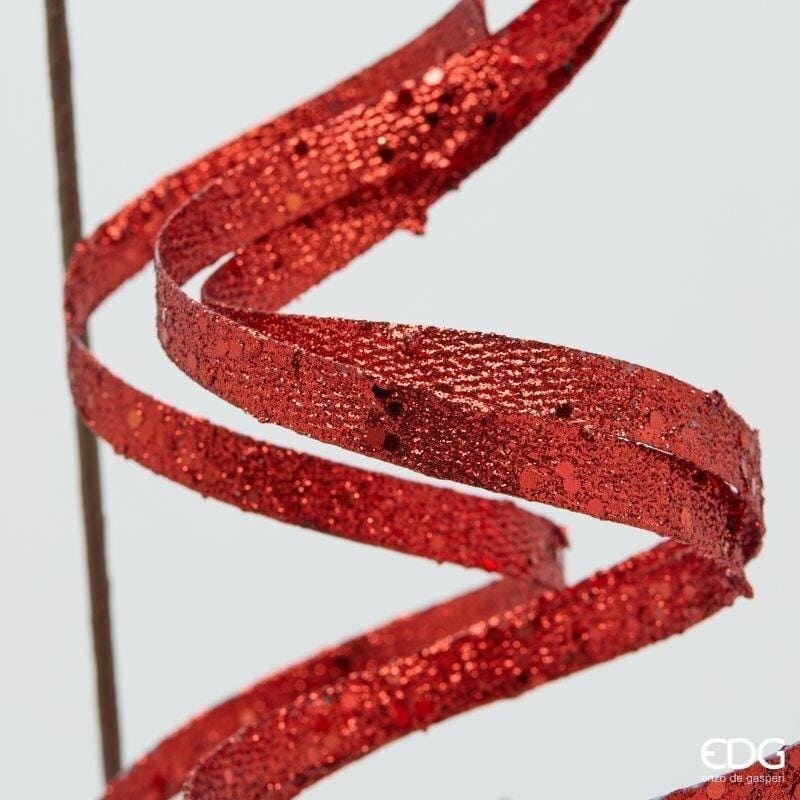 Alternative view of EDG Ramo Filante Glitter Rosso 85 cm