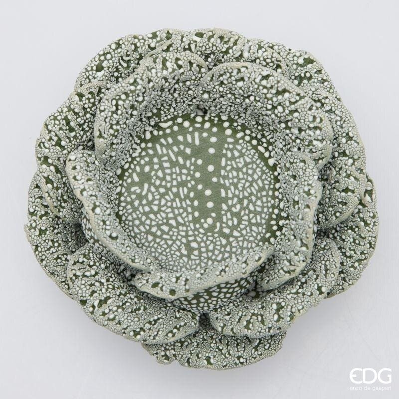 Alternative view of EDG Portacandela Rosa Effetto Zucchero Verde
