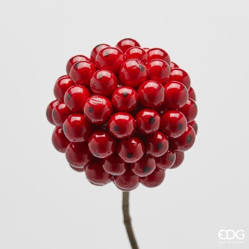 Alternative view of EDG Ramo di Bacche Rosse Artificiale 80 cm
