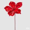 Ramo di magnolia glossy rosso EDG 65 cm. La decorazione natalizia ideale per il tuo albero o per la casa. Acquista online su Savino Arte e Design!