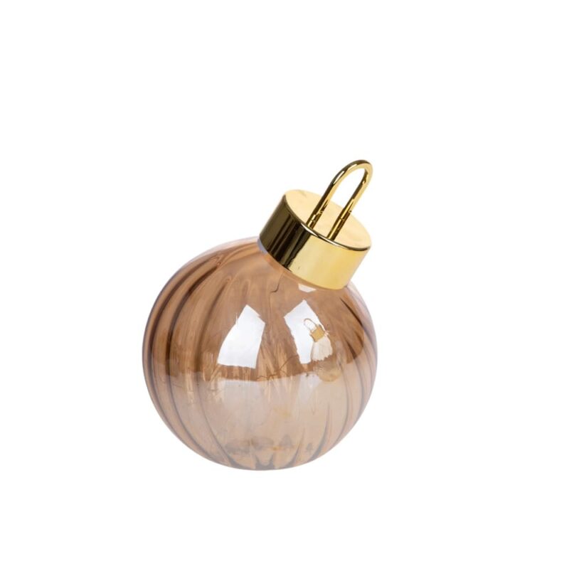 Alternative view of BRANDANI Sfera di Natale Luminosa in Vetro con LED 12 cm