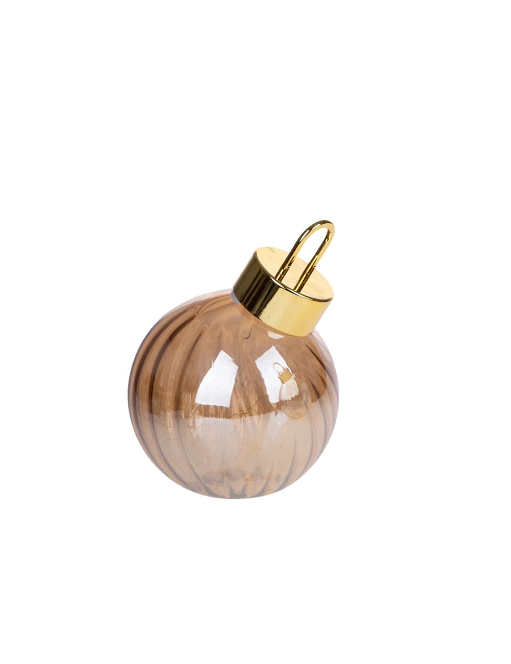 BRANDANI Sfera di Natale Luminosa in Vetro con LED 12 cm - immagine 2