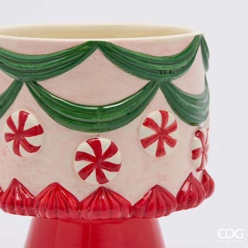 Alternative view of EDG Vaso Caramella in ceramica 15 cm