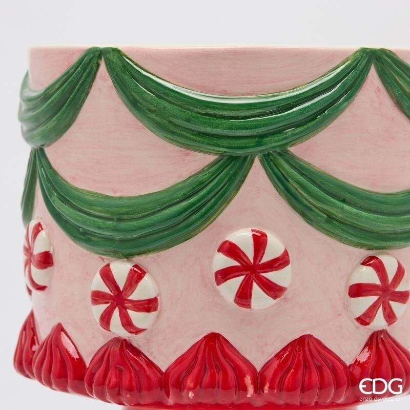 Alternative view of EDG Vaso Caramella in ceramica 21 cm