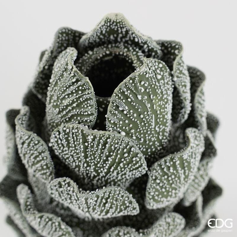 Alternative view of EDG Vaso Pigna Ceramica effetto zucchero 20 cm