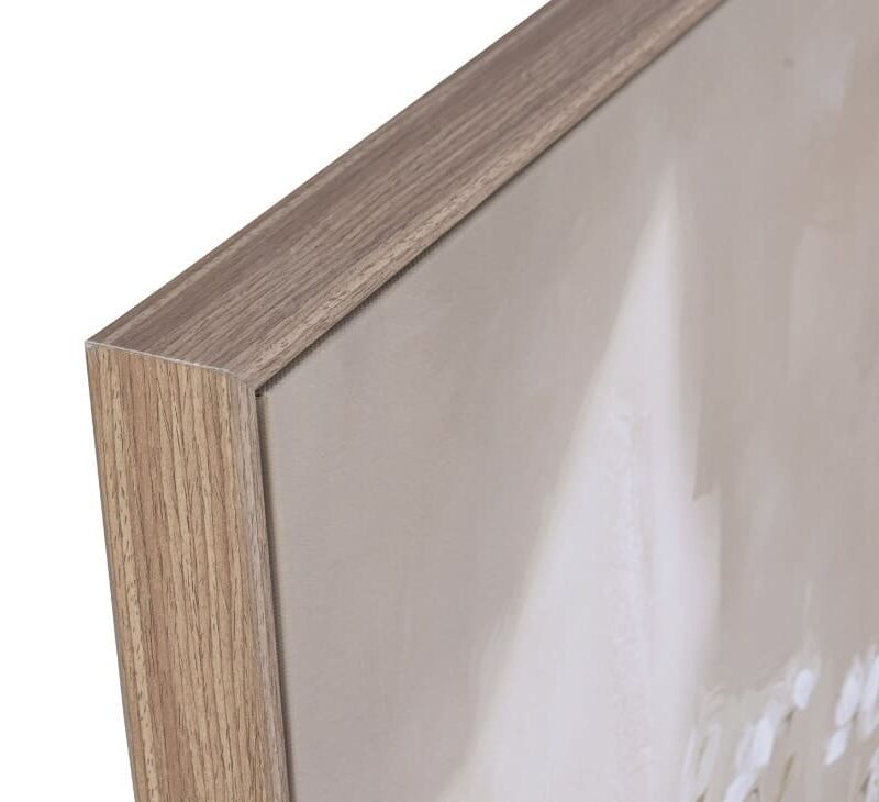 Alternative view of Quadro su Tela 82x122 con Vaso di Fiori Dipinto a Mano e Cornice