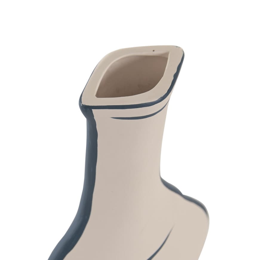 ITEM Vaso in Terracotta Dipinto a Mano 18x31 cm - immagine 3