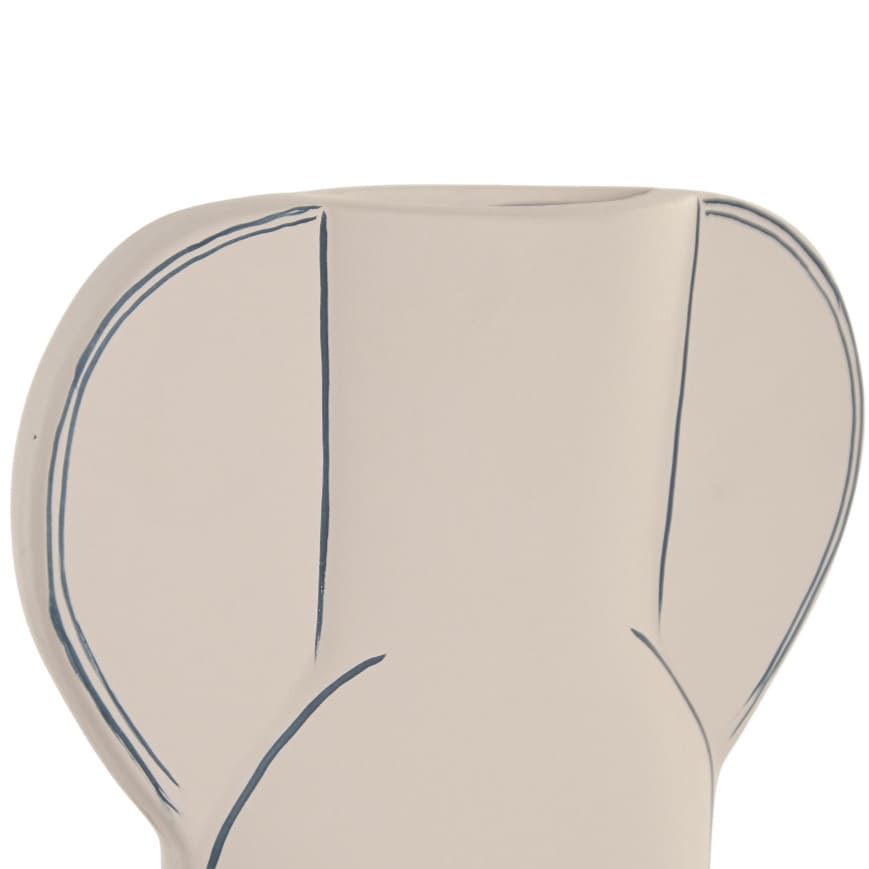 ITEM Vaso in Terracotta Dipinto a Mano 20x28 cm - immagine 2