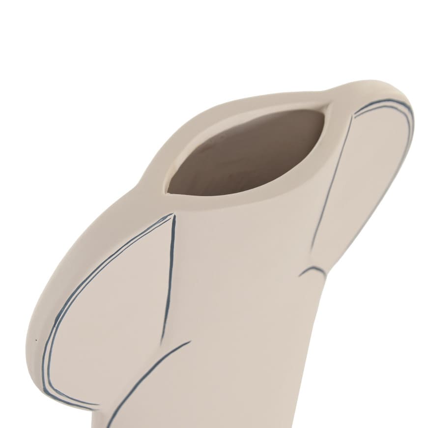 ITEM Vaso in Terracotta Dipinto a Mano 20x28 cm - immagine 3