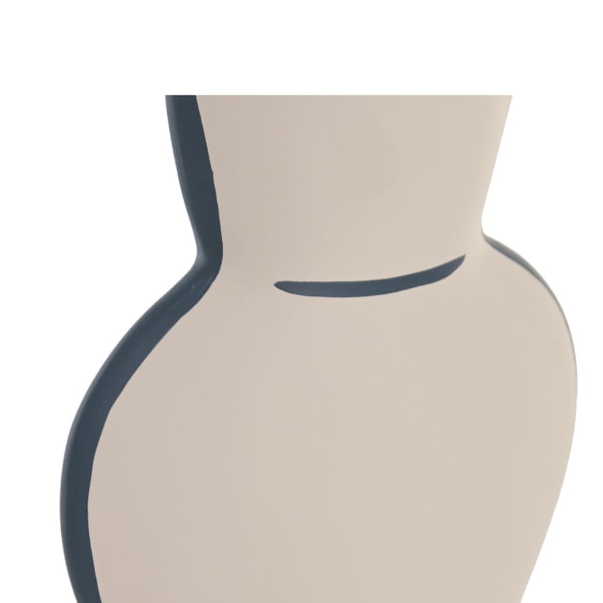 ITEM Vaso in Terracotta Dipinto a Mano 18x25 cm - immagine 2